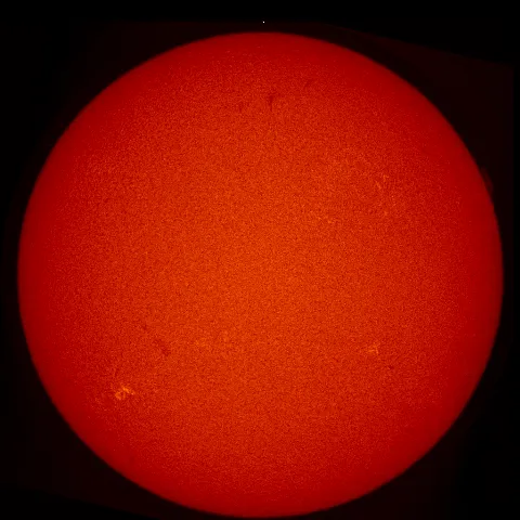 Image of Sun's chromosphere