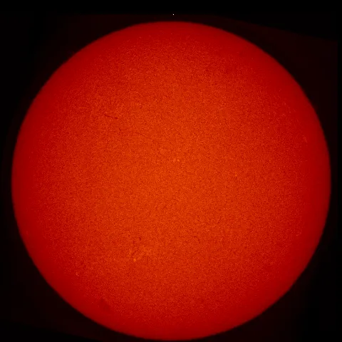 Image of Sun's chromosphere