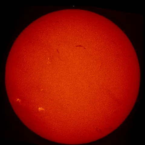 Image of Sun's chromosphere