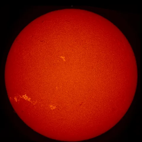 Image of Sun's chromosphere