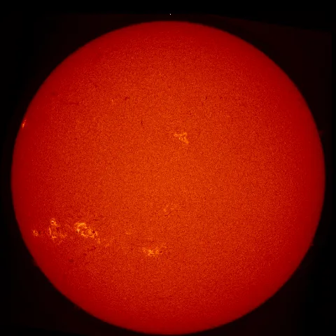 Image of Sun's chromosphere