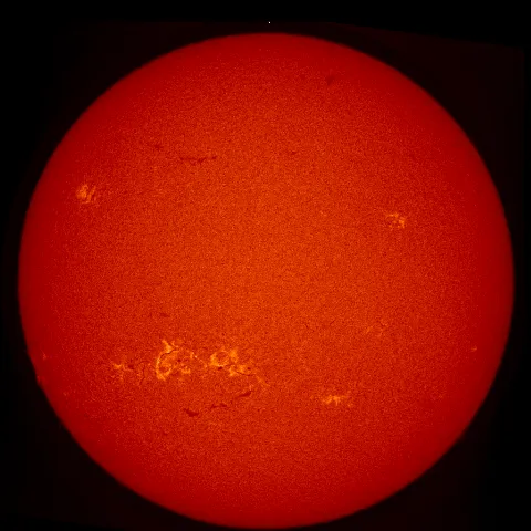 Image of Sun's chromosphere