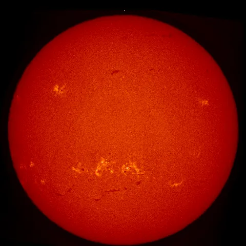 Image of Sun's chromosphere