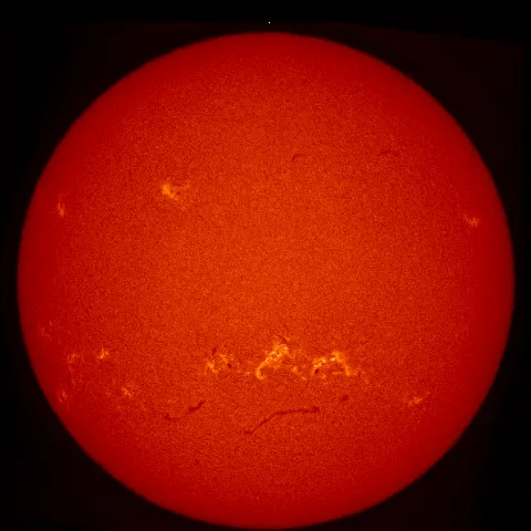 Image of Sun's chromosphere