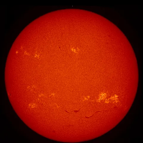 Image of Sun's chromosphere