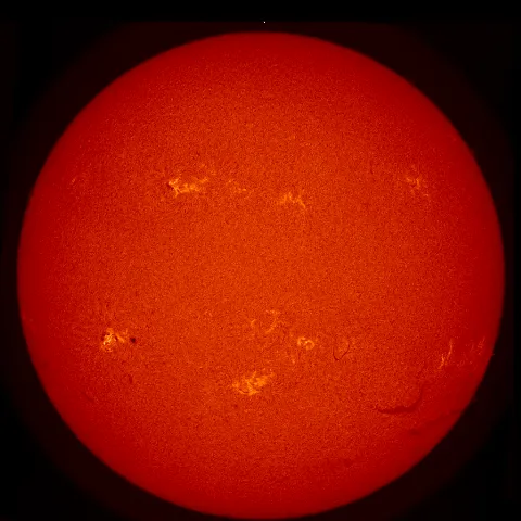 Image of Sun's chromosphere