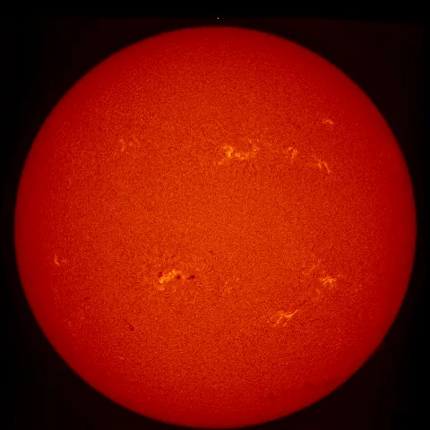 Image of Sun's chromosphere