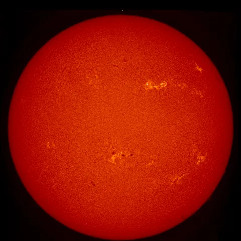 Image of Sun's chromosphere