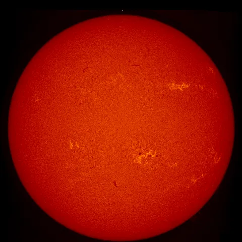 Image of Sun's chromosphere