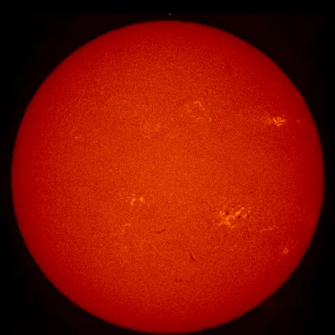 Image of Sun's chromosphere