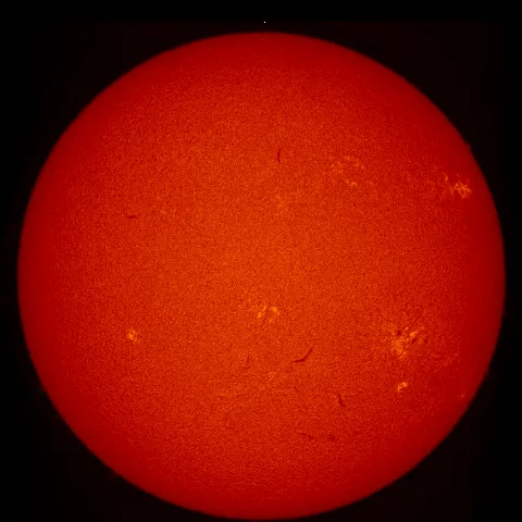 Image of Sun's chromosphere