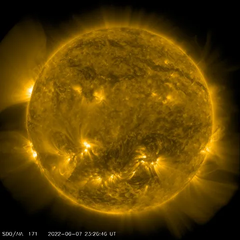 Image of Sun's corona