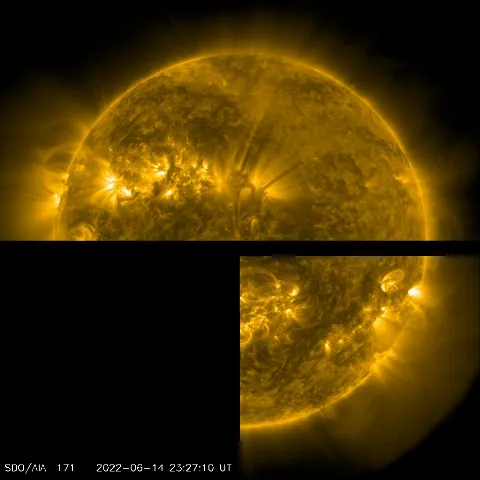 Image of Sun's corona