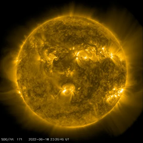 Image of Sun's corona