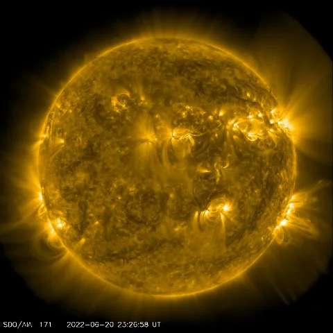 Image of Sun's corona