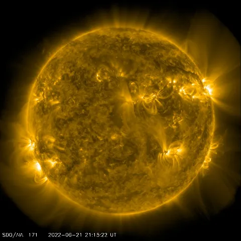 Image of Sun's corona