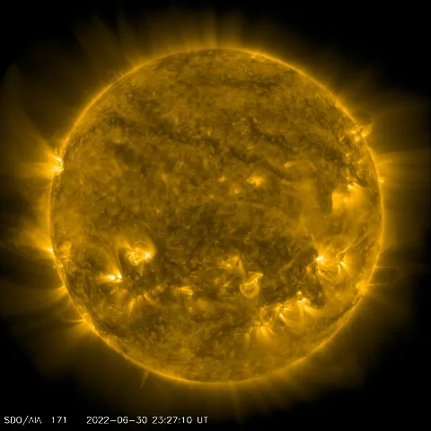 Image of Sun's corona