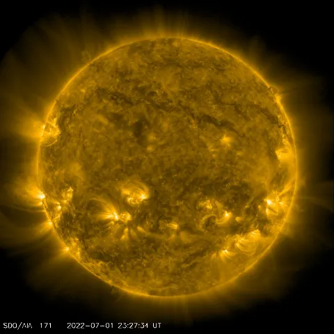 Image of Sun's corona