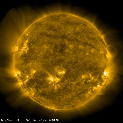 Image of Sun's corona