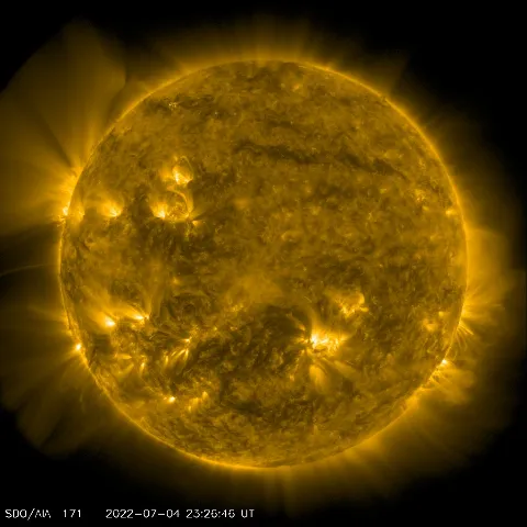 Image of Sun's corona