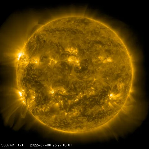 Image of Sun's corona