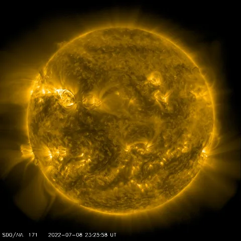 Image of Sun's corona