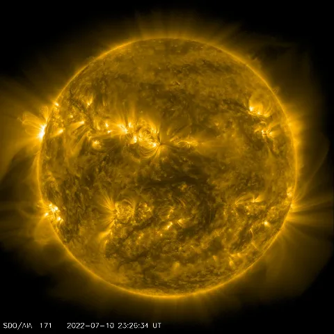 Image of Sun's corona