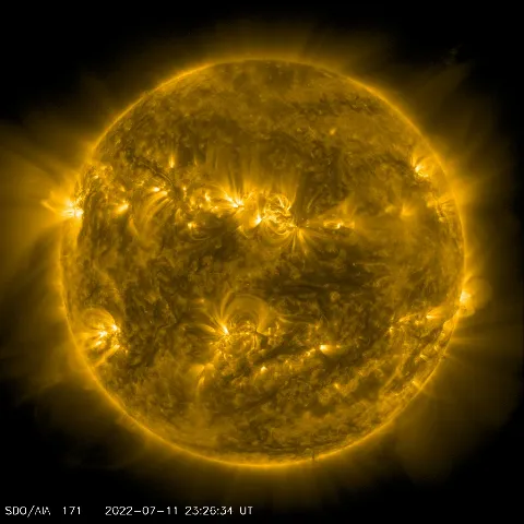 Image of Sun's corona