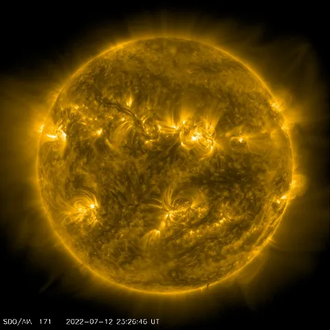 Image of Sun's corona