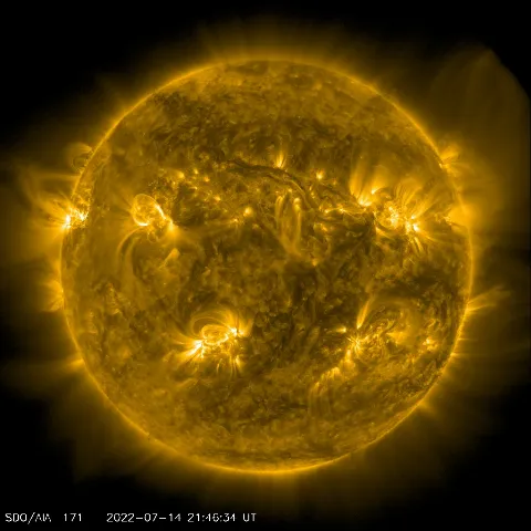 Image of Sun's corona