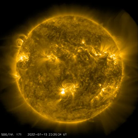 Image of Sun's corona