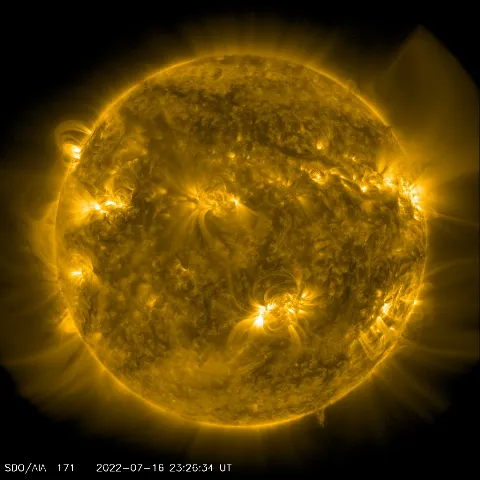 Image of Sun's corona