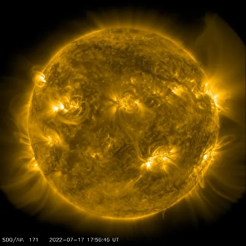 Image of Sun's corona