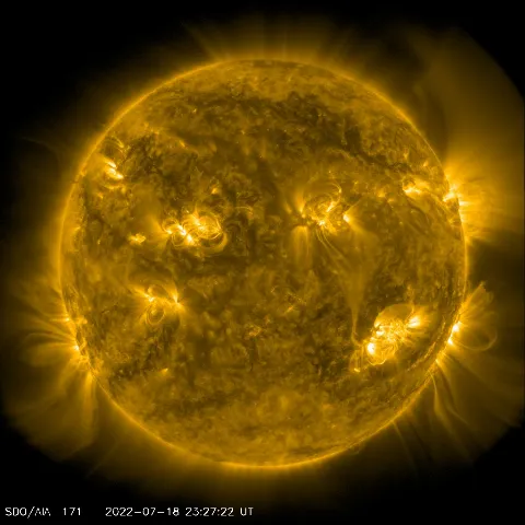 Image of Sun's corona