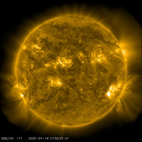 Image of Sun's corona