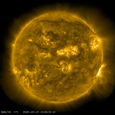 Image of Sun's corona