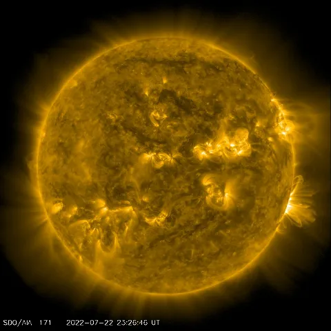 Image of Sun's corona