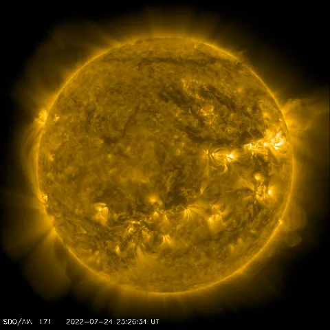 Image of Sun's corona