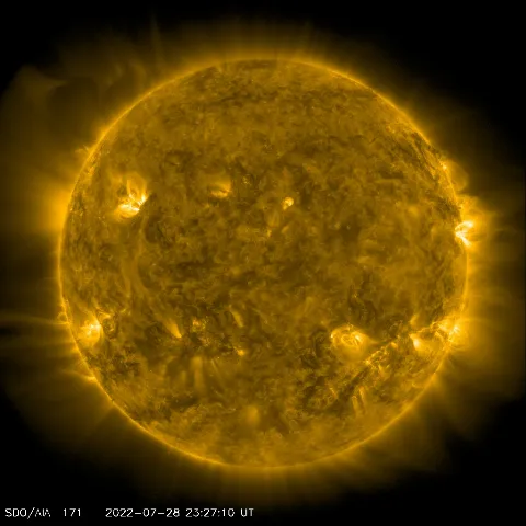 Image of Sun's corona