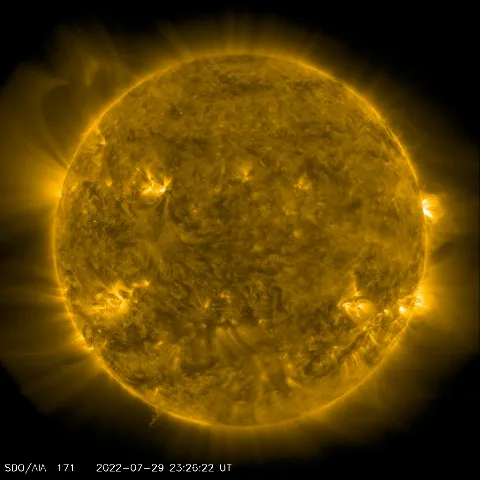 Image of Sun's corona