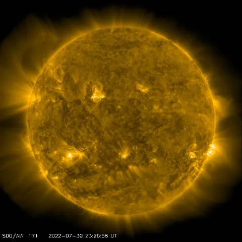 Image of Sun's corona