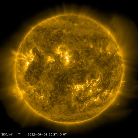 Image of Sun's corona