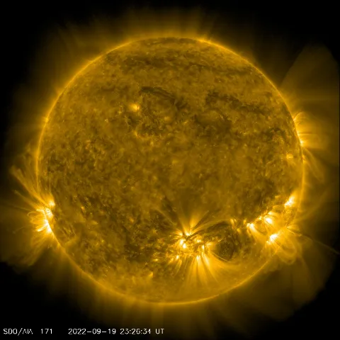 Image of Sun's corona