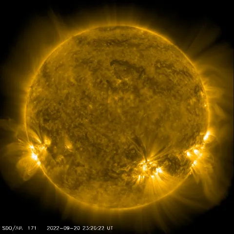 Image of Sun's corona