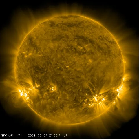 Image of Sun's corona