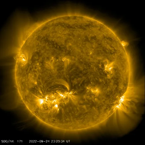 Image of Sun's corona