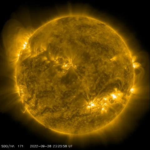 Image of Sun's corona