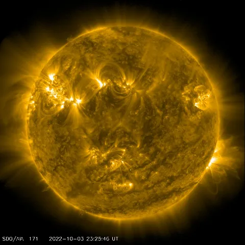 Image of Sun's corona