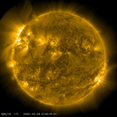 Image of Sun's corona