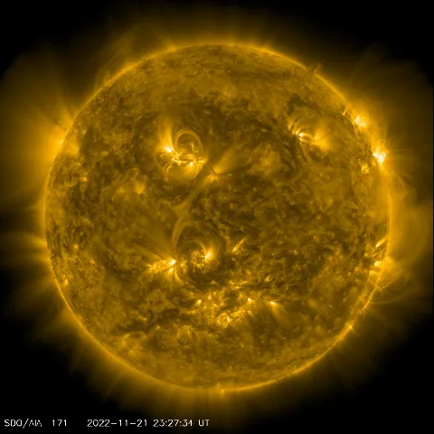 Image of Sun's corona